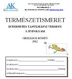 környezetismeret Tanulmányi verseny
