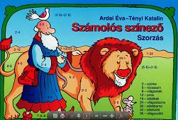 Színező matematika Számoló színező
