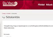 sótalanítás - kísérlet sótalanítás