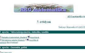 Matematika 8. osztály