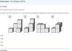 Online matematika feladatok Matematika 8. osztály