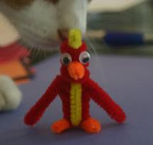 Zsenília drót figura Zseníilia figurák készítése