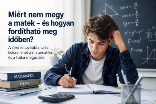 Miért nem megy a matek, és hogyan fordítható meg időben?
